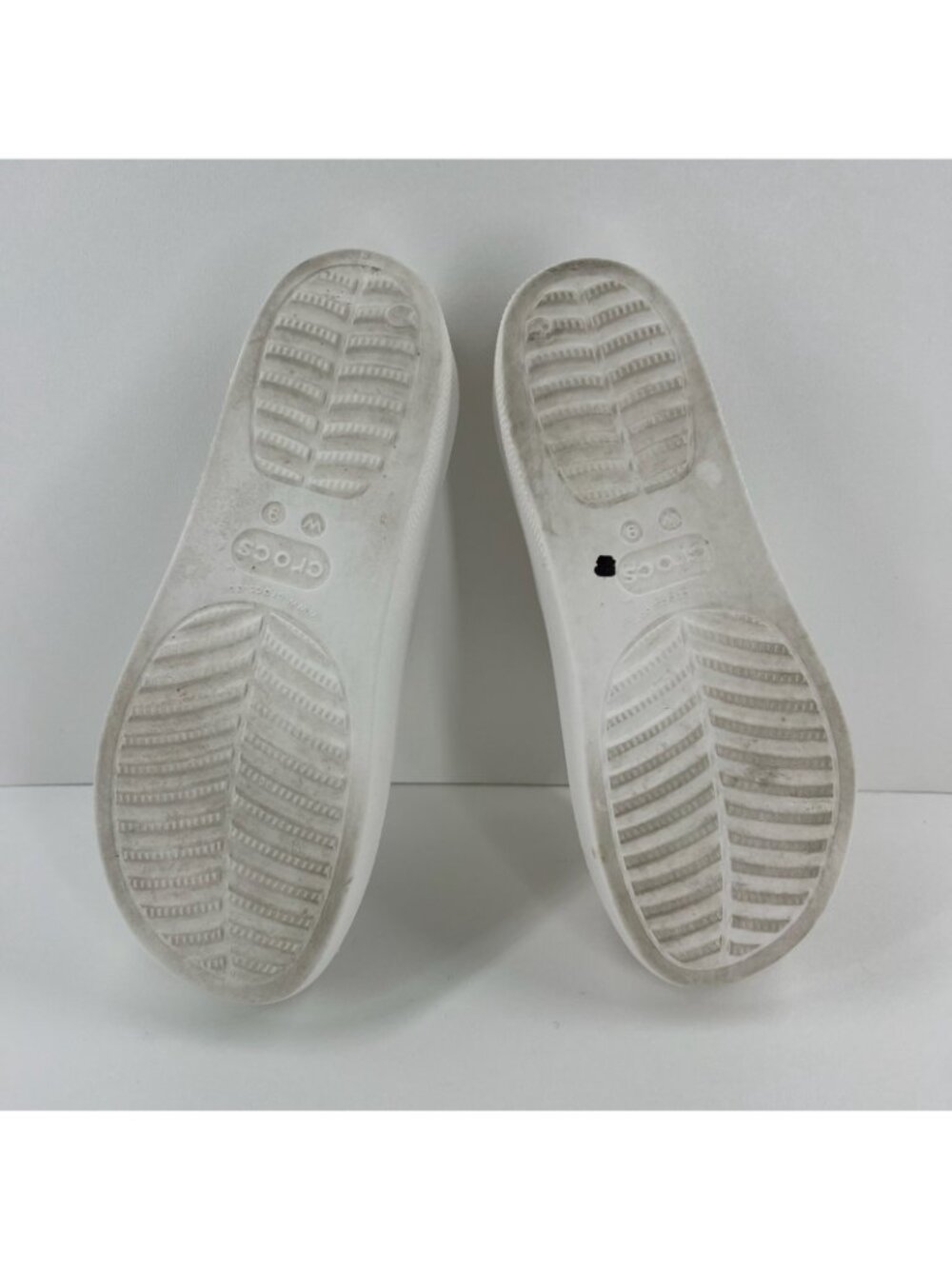 Crocs Classic Platform Slide Sandals Women US 9 Lightweight Chunky Slip On White - Picture 10 of 13